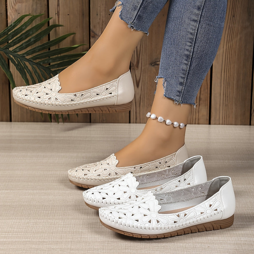 Fleurie | Openwork Orthopaedic Ballet Flats