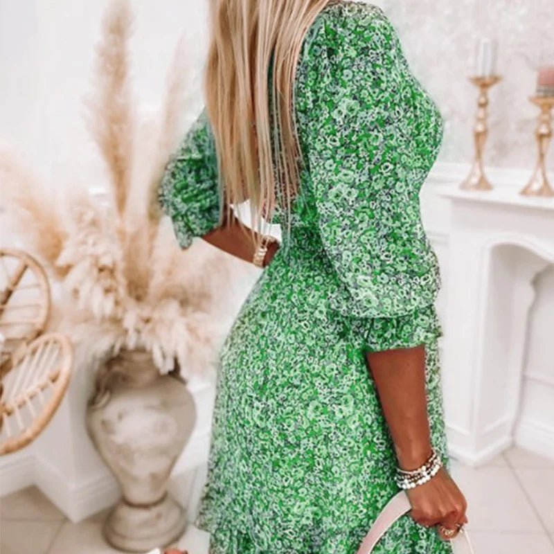 Vera | Elegant Floral Dress