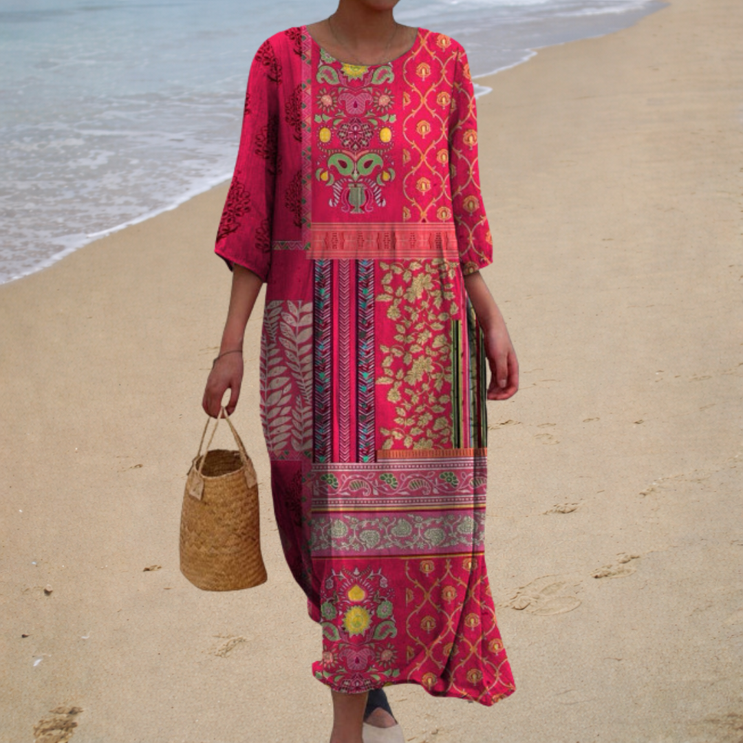 Inès | Long Bohemian Dress