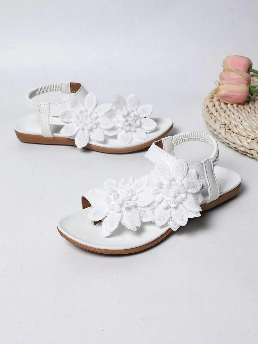 Floréa | Orthopaedic Sandals with Applied Flowers