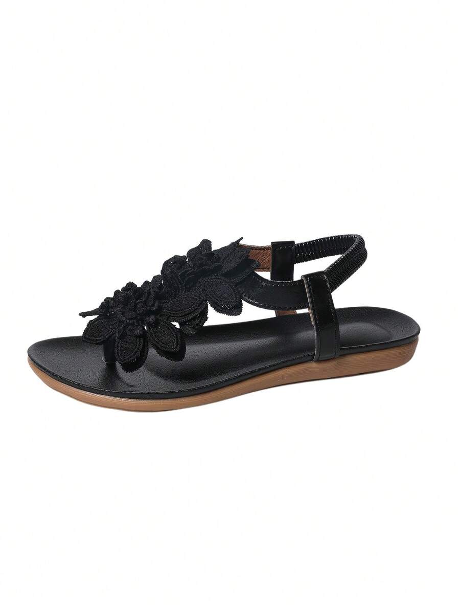Floréa | Orthopaedic Sandals with Applied Flowers