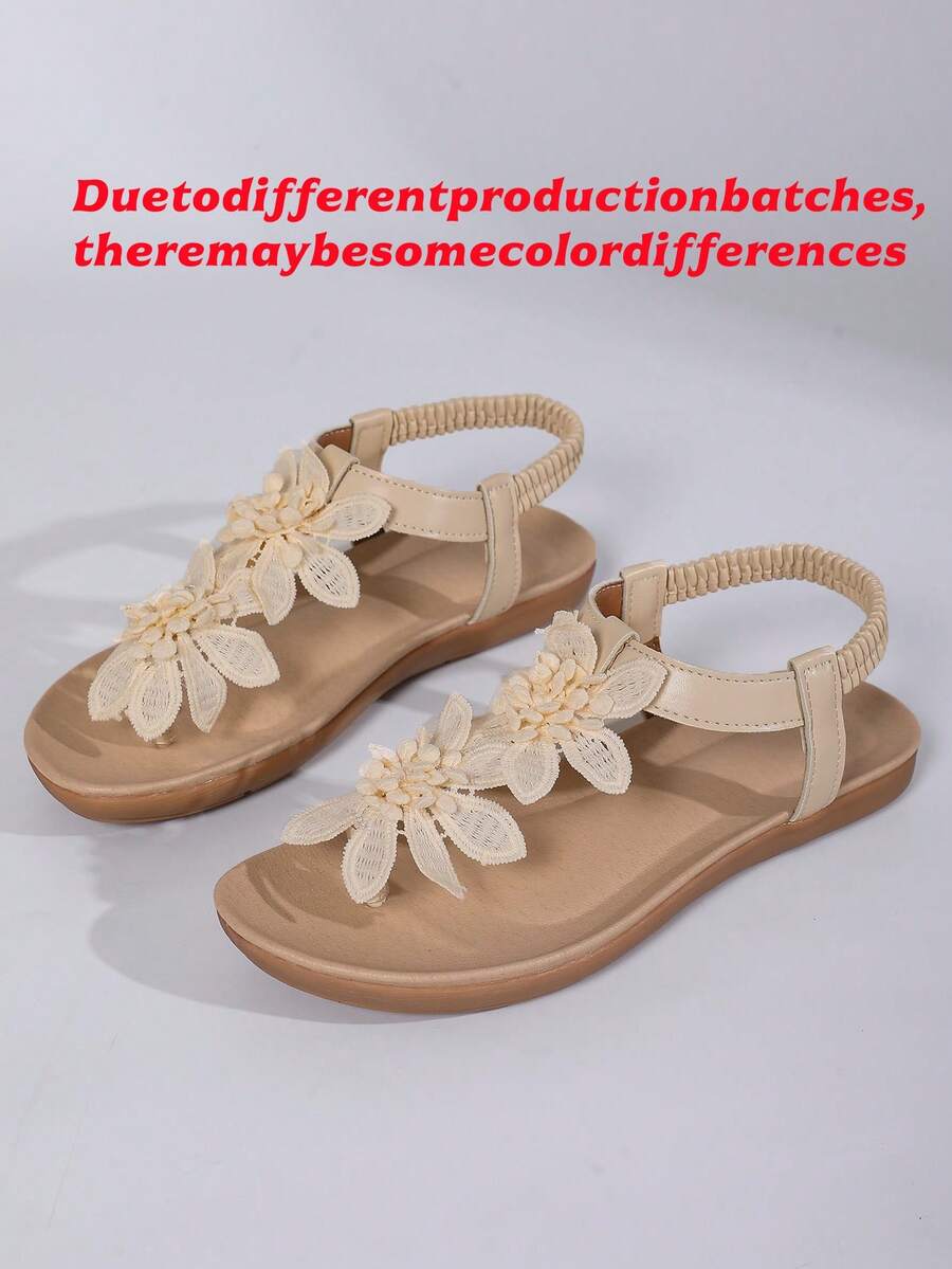 Floréa | Orthopaedic Sandals with Applied Flowers