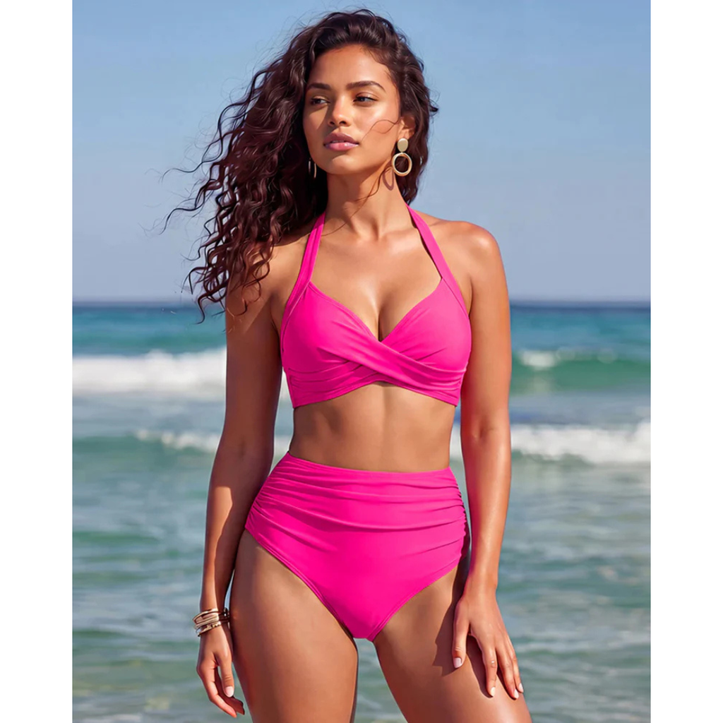 Sabine | 2-in-1 High-Waisted Tummy Control Bikini