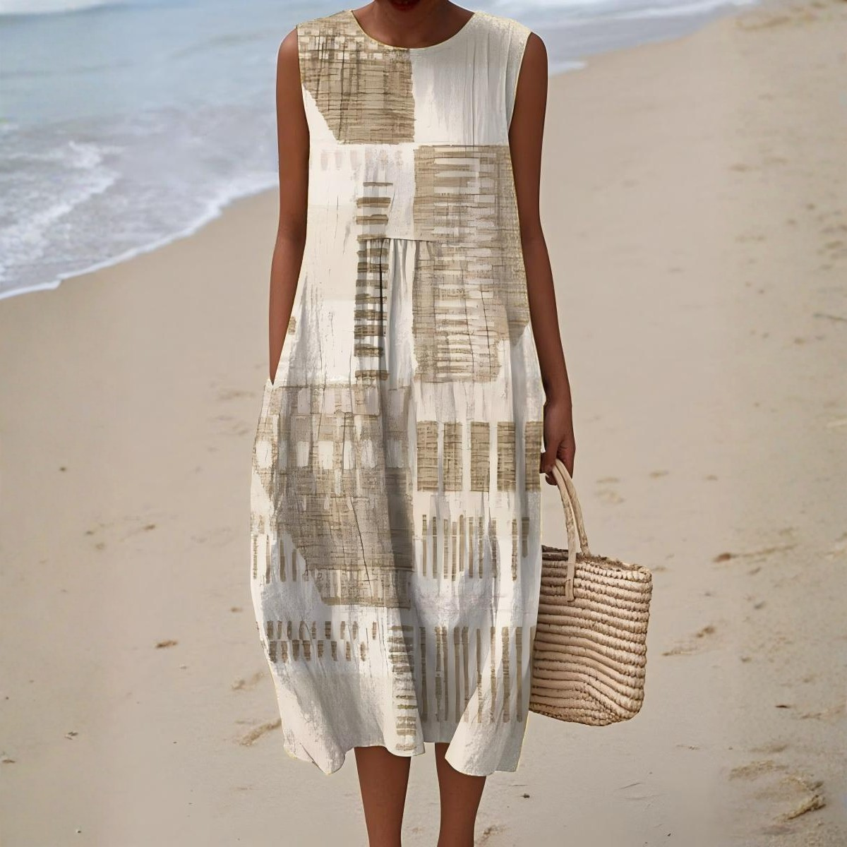 Helena™ | Summer Dress with Artistic Patterns