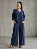 River | Layered Top Wide Leg Set