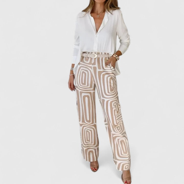 Kira | Elegant Two-Piece Set (INCLUDES A FREE BELT)