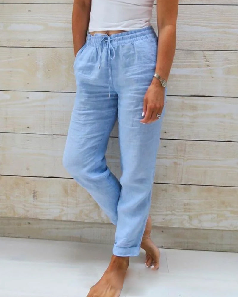 Aurora | Relaxed Drawstring Trousers