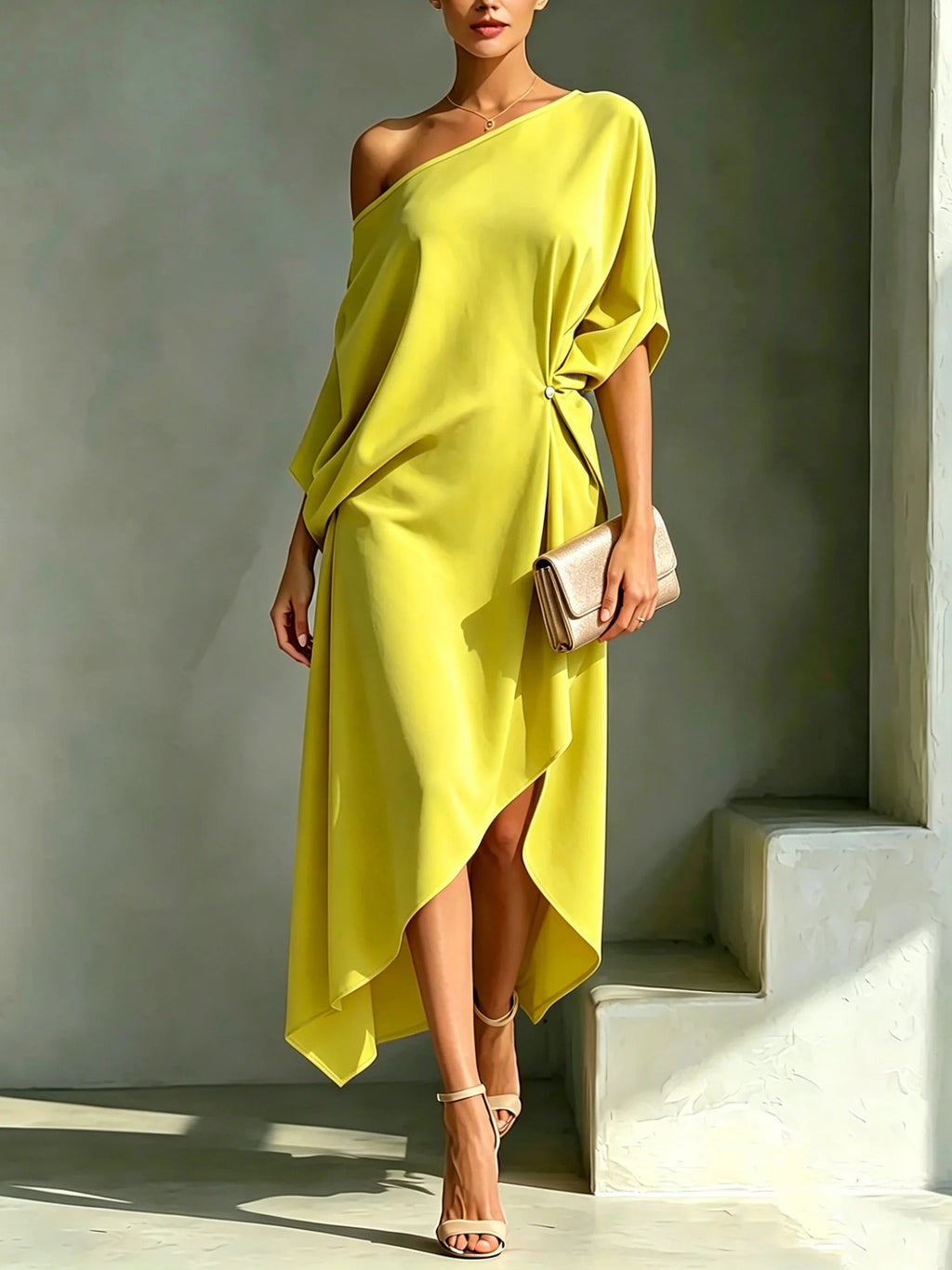 Camila | Elegant Asymmetric Dress