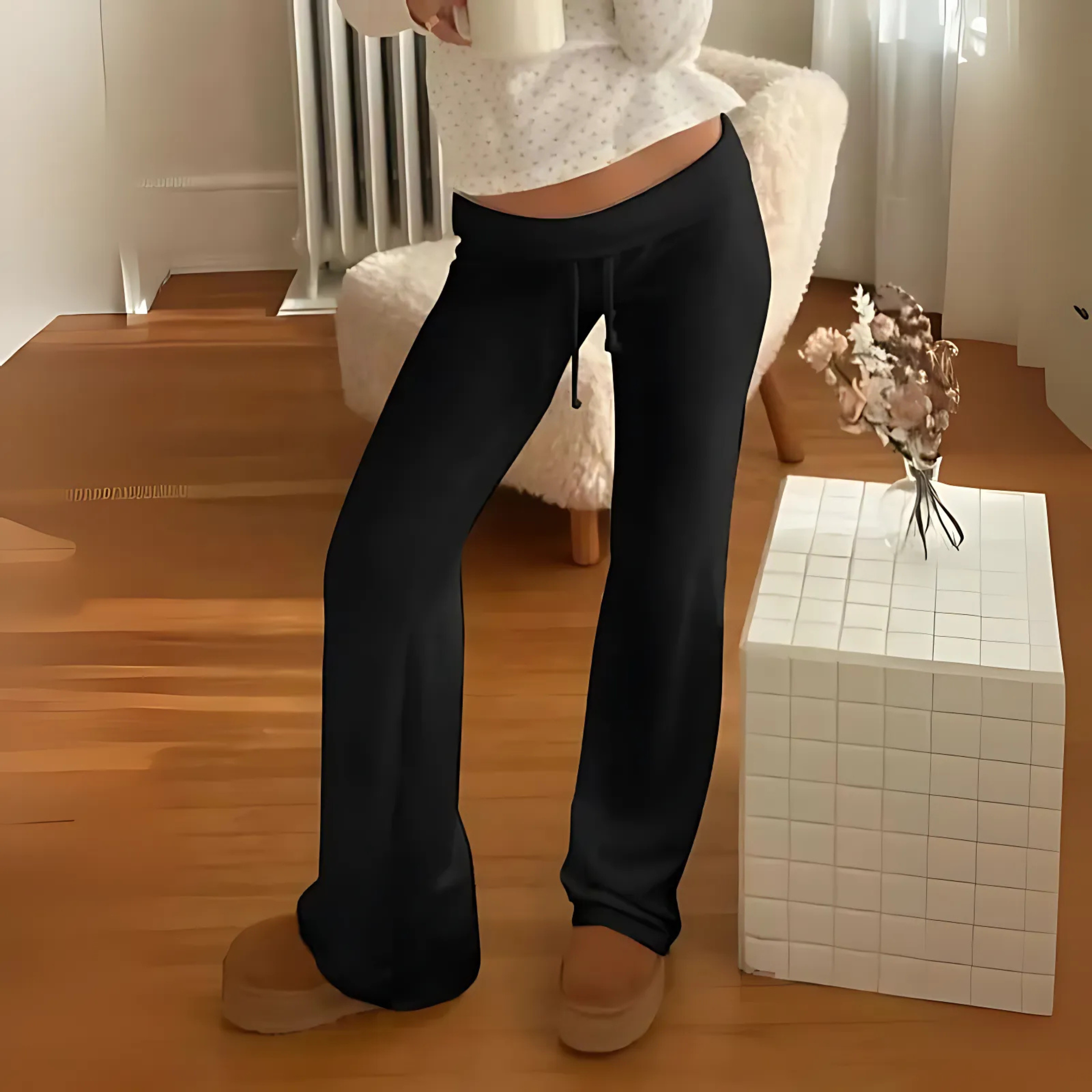 SANDOK™ - Casual Drawstring Straight Leg Trousers
