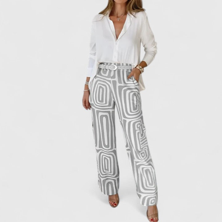 Kira | Elegant Two-Piece Set (INCLUDES A FREE BELT)
