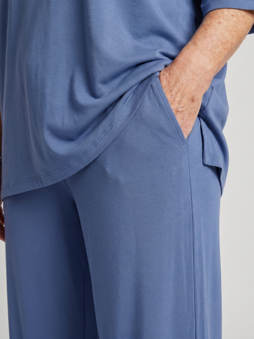 Ramse | Short Sleeve Oversized Top and Wide Leg Trousers Set
