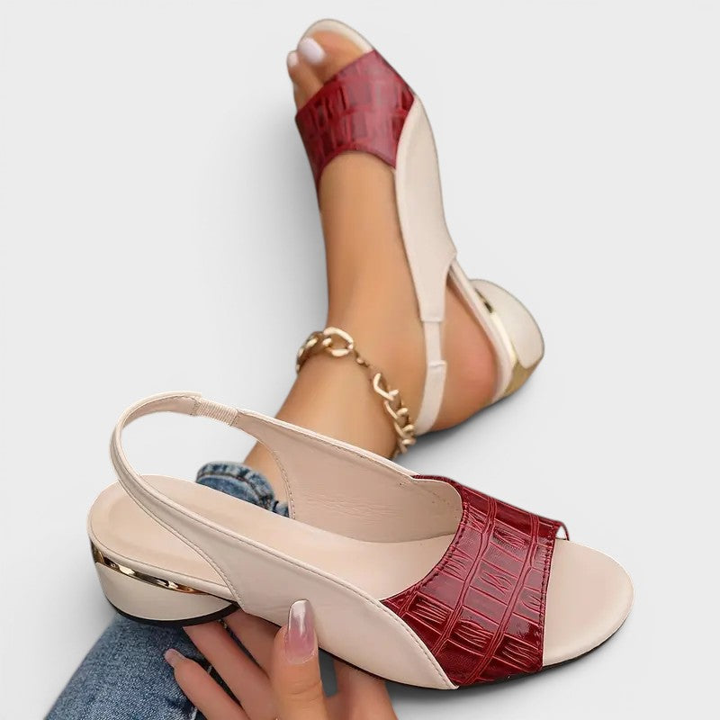 Clara™ | Low Heeled Sandals