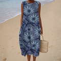 Brigitte | Elegant Floral Midi Dress