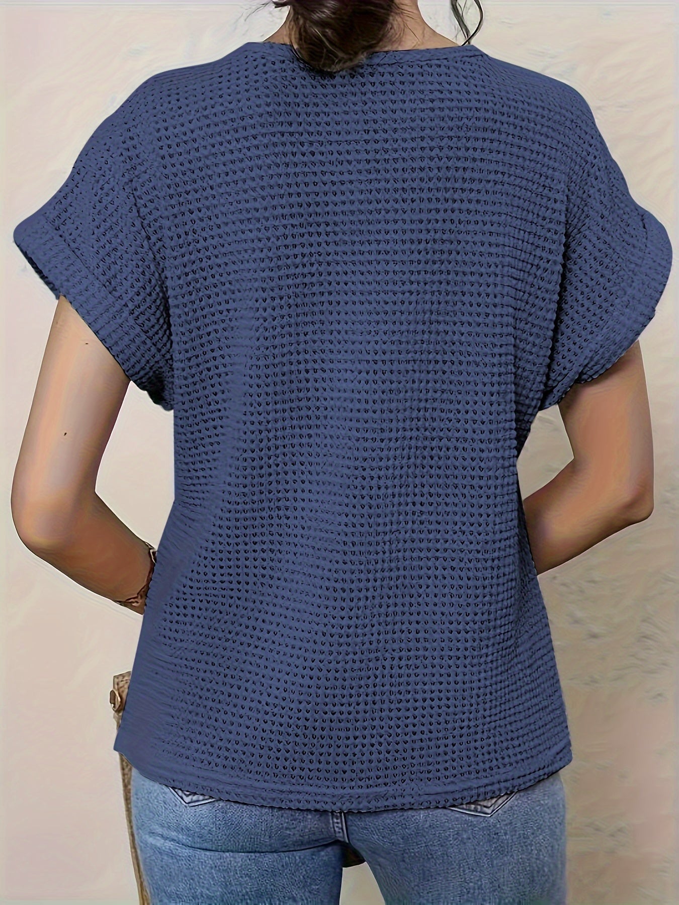 Violet | Detailed Knitted Top
