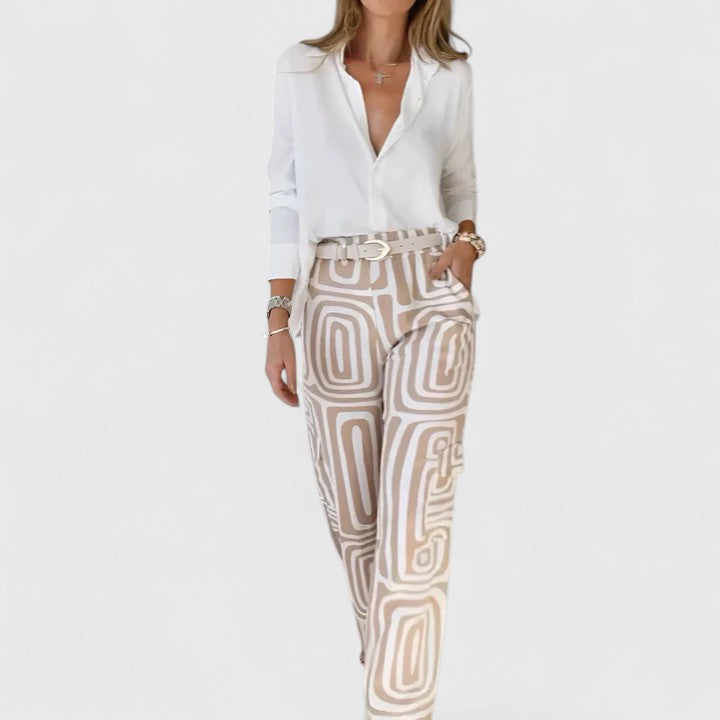 Kira | Elegant Two-Piece Set (INCLUDES A FREE BELT)