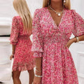 Vera | Elegant Floral Dress