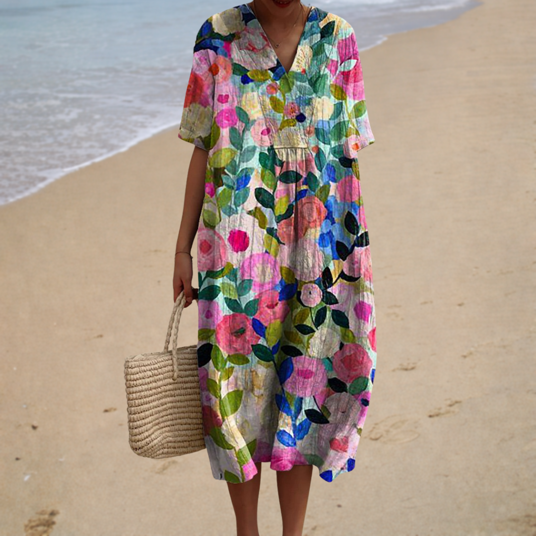 Célestine | Floral Maxi Dress