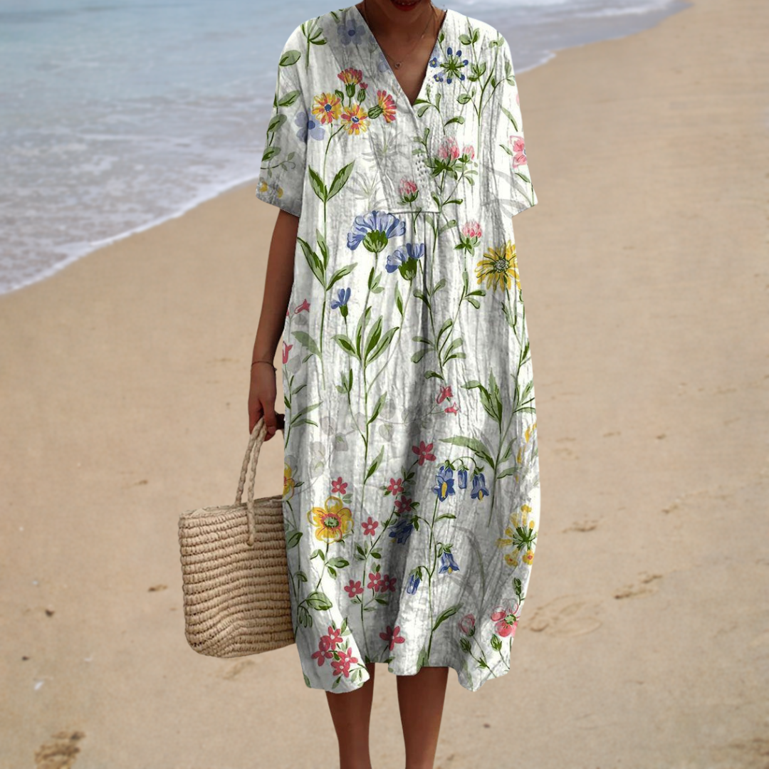 Delphine | Floral Maxi Dress