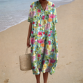 Juliette | Colourful Floral Maxi Dress