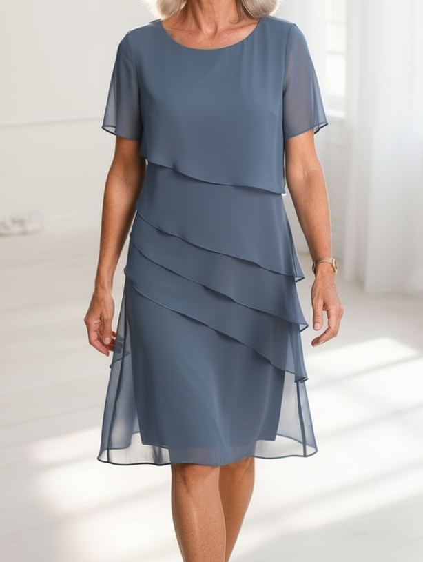 Juliette – Elegant Flowing Dress with Ruffles