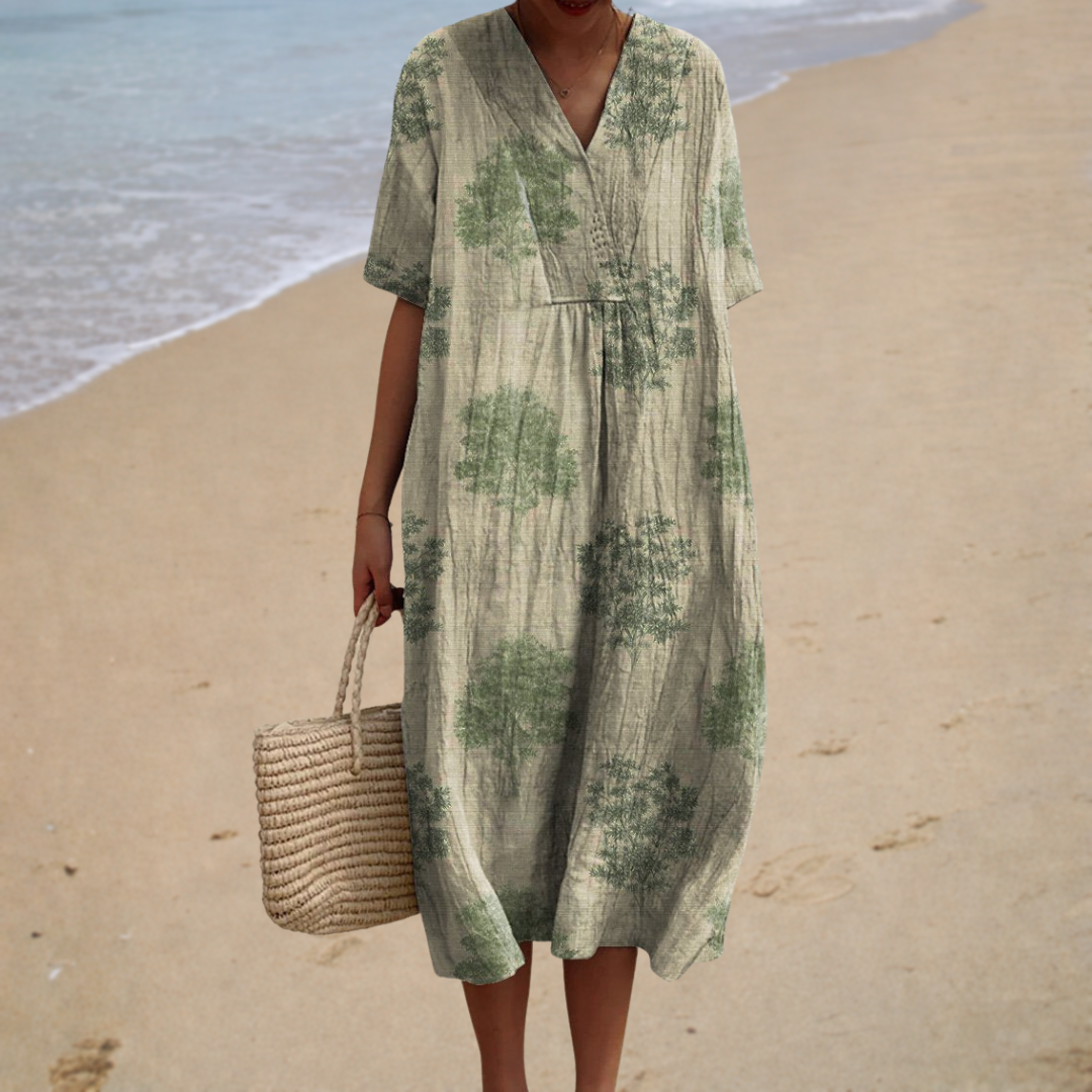 Madeleine | Long Natural Dress