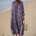 Solène | Long Floral Dress