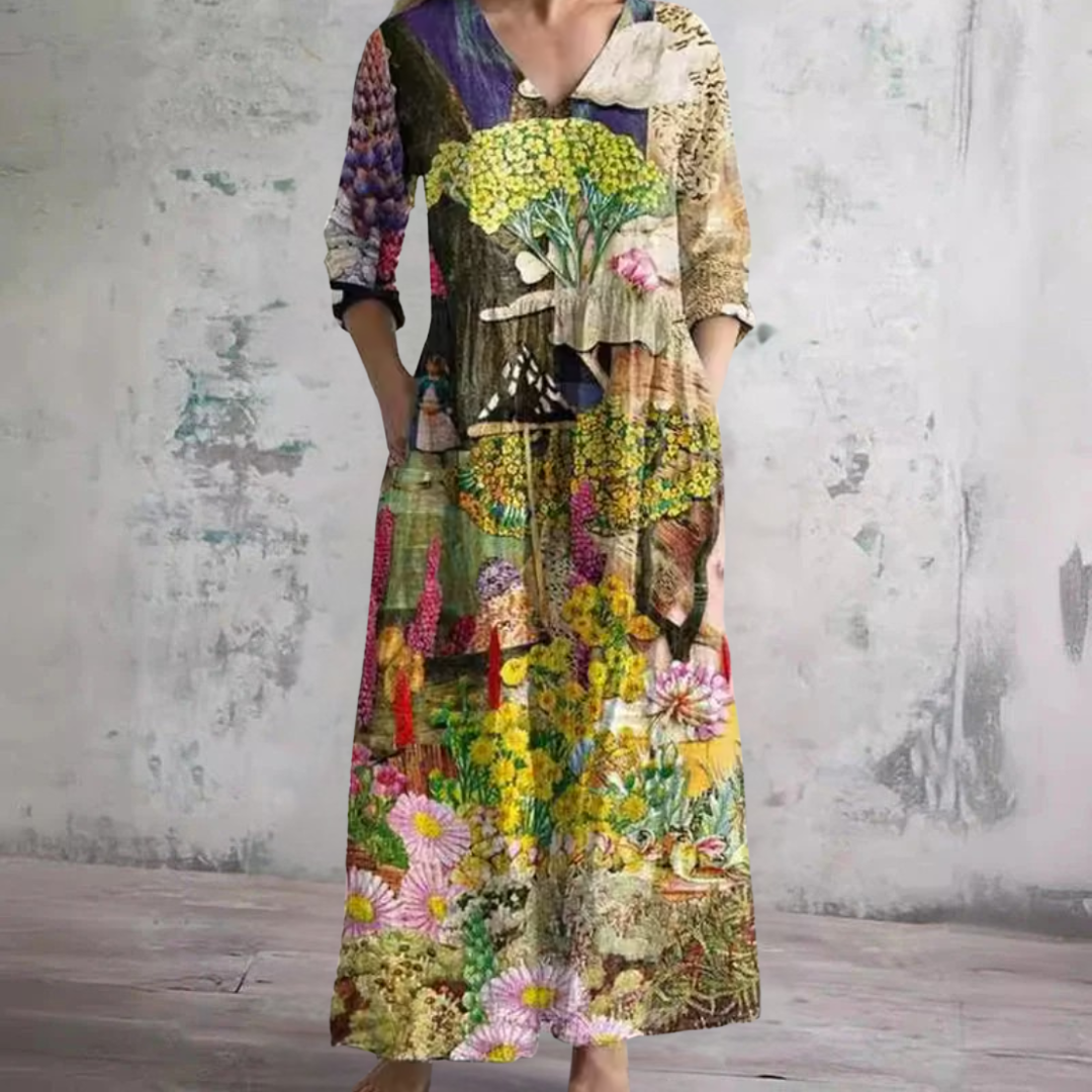 Olda™ | Floral Summer Dress