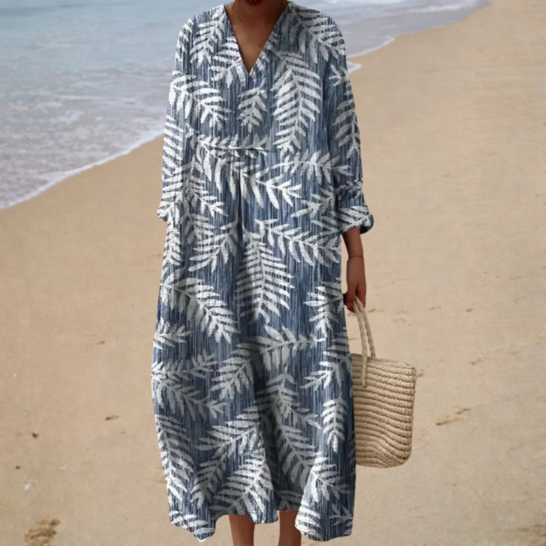 Isabelle | Tropical Long Dress