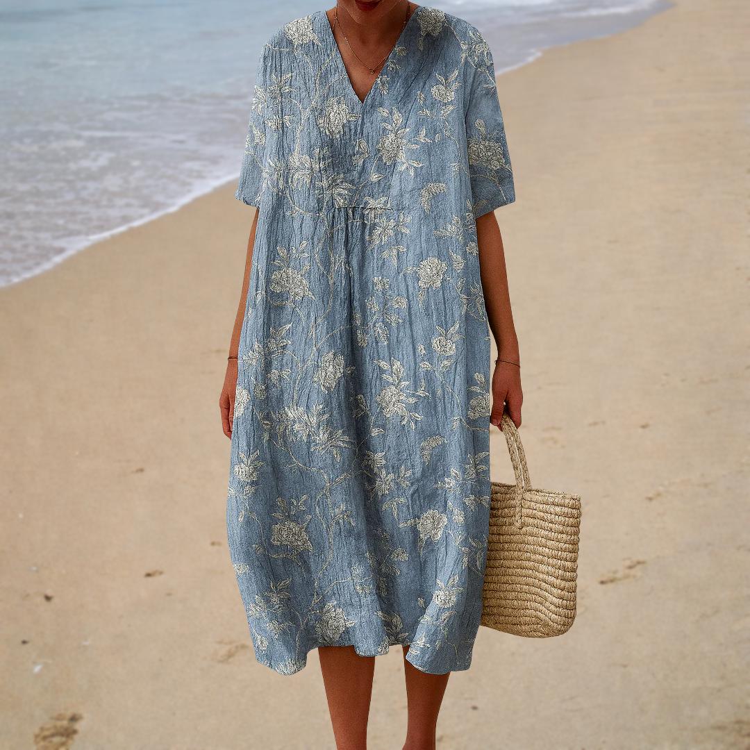Amandine | Bohemian Midi Dress