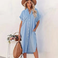 SAVANNAH | Shirt-Dress With Pockets