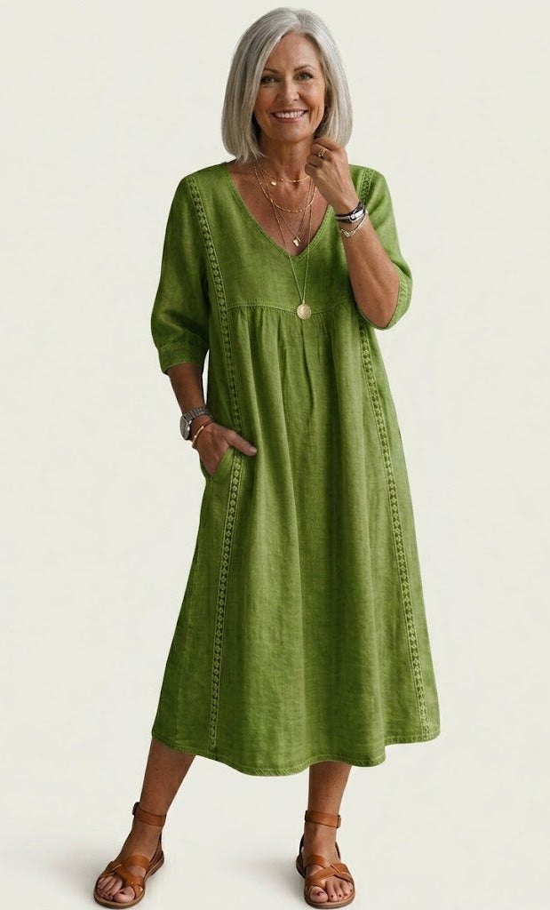 Juliette I Elegance A-Line Maxi Dress