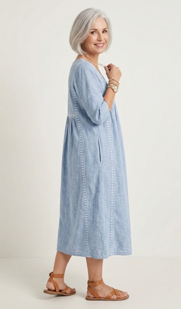 Juliette I Elegance A-Line Maxi Dress