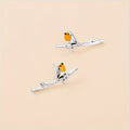 Cartoon Bird Earrings