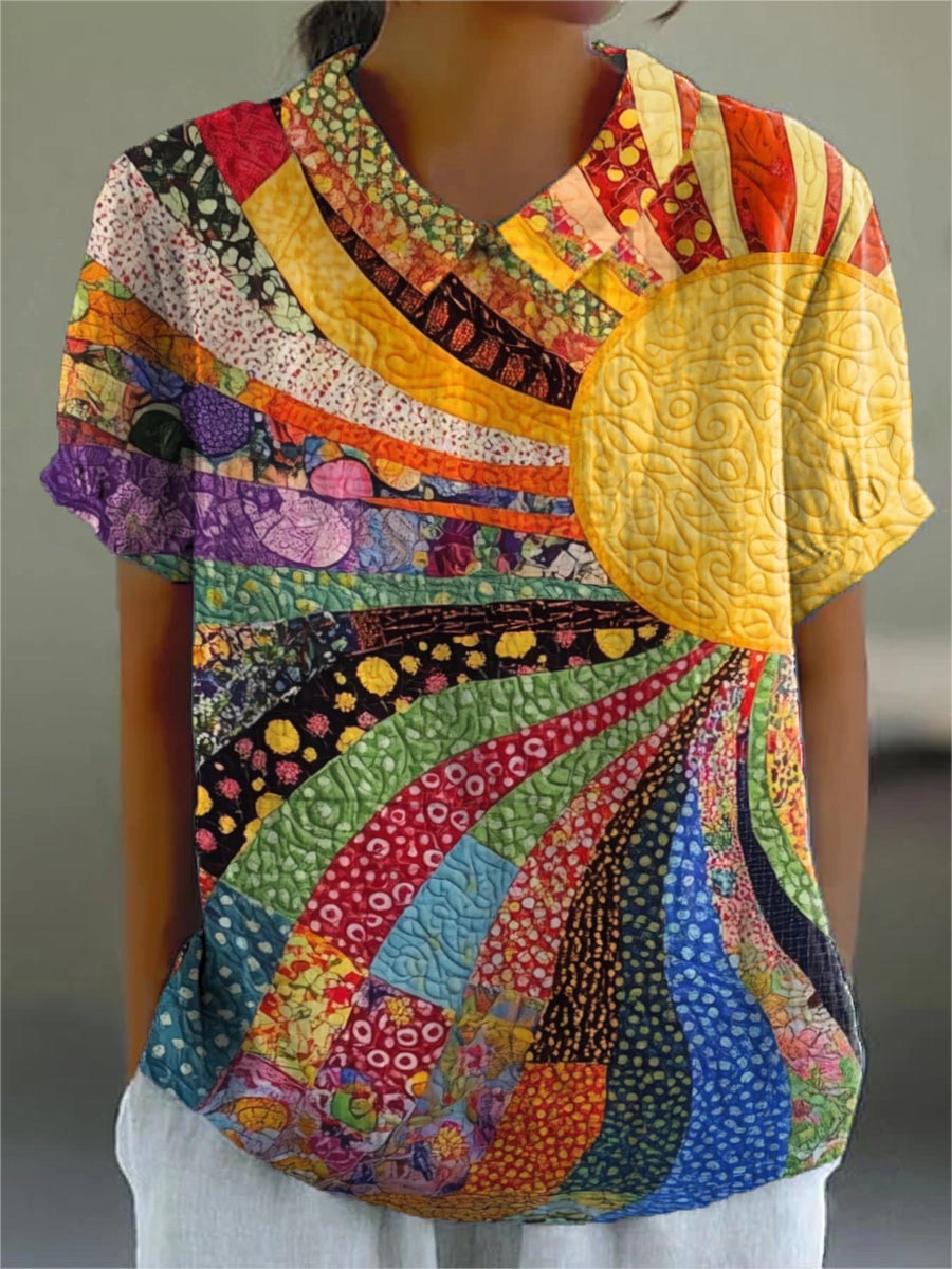 Maine | Radiant Patchwork Shirt