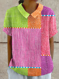 Zoe | Colourful Patchwork Chemise