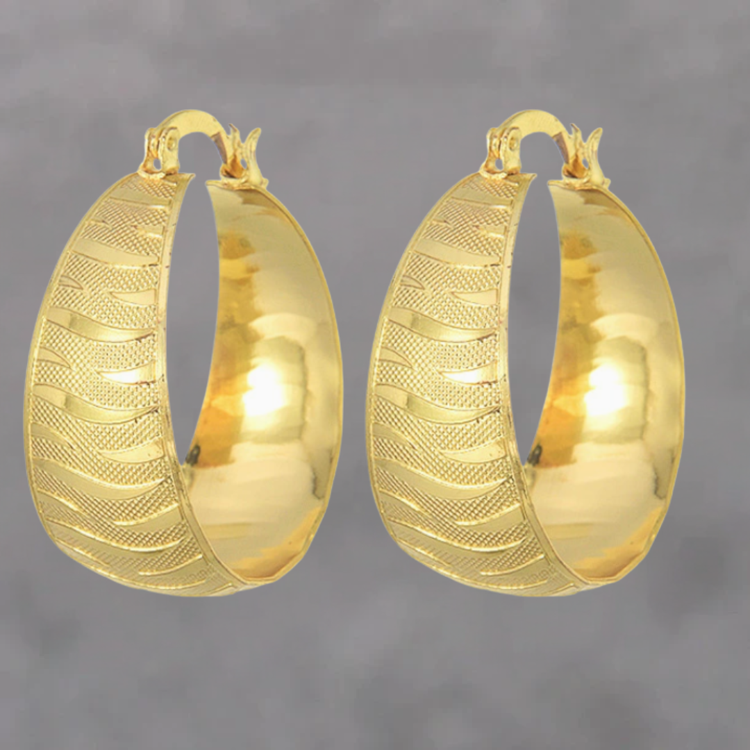 Luxurious Gold Earrings