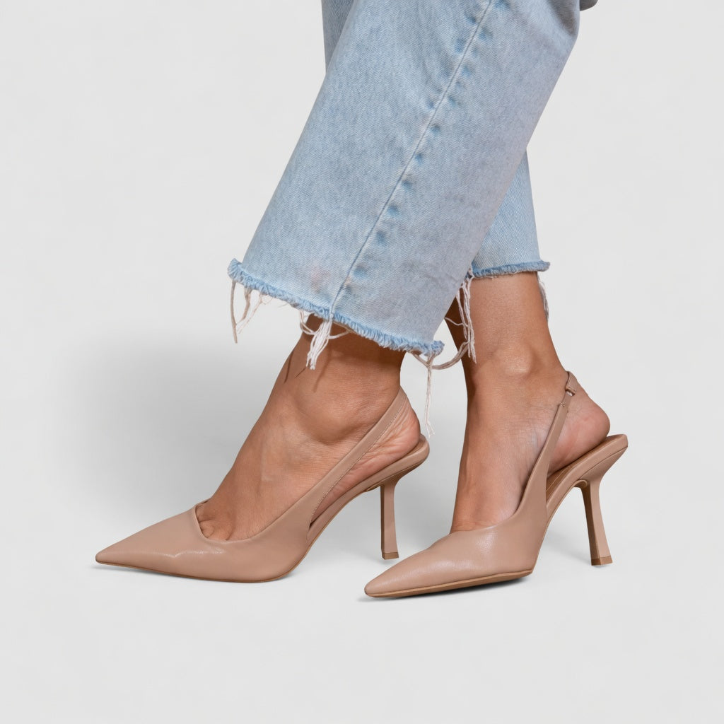 Élizabeth™ — Slingback stiletto heel Parisian elegance