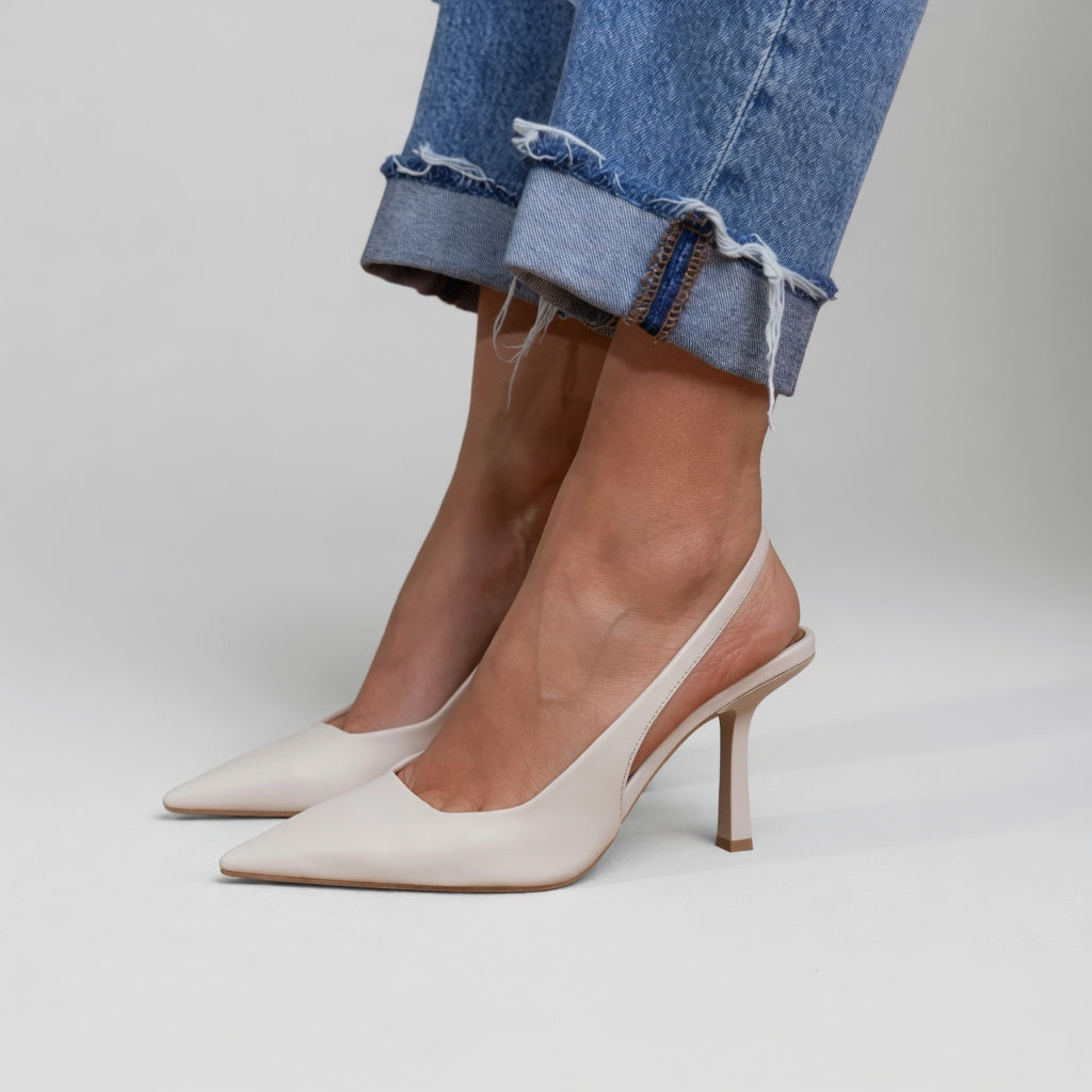 Élizabeth™ — Slingback stiletto heel Parisian elegance