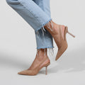 Élizabeth™ — Slingback stiletto heel Parisian elegance