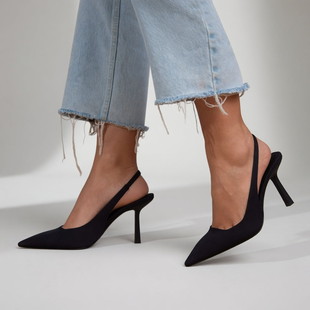 Élizabeth™ — Slingback stiletto heel Parisian elegance