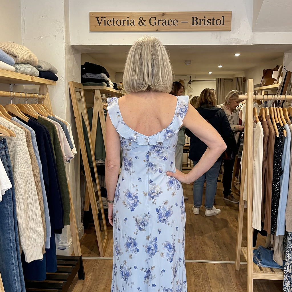 Diane — Floral Maxi Dress