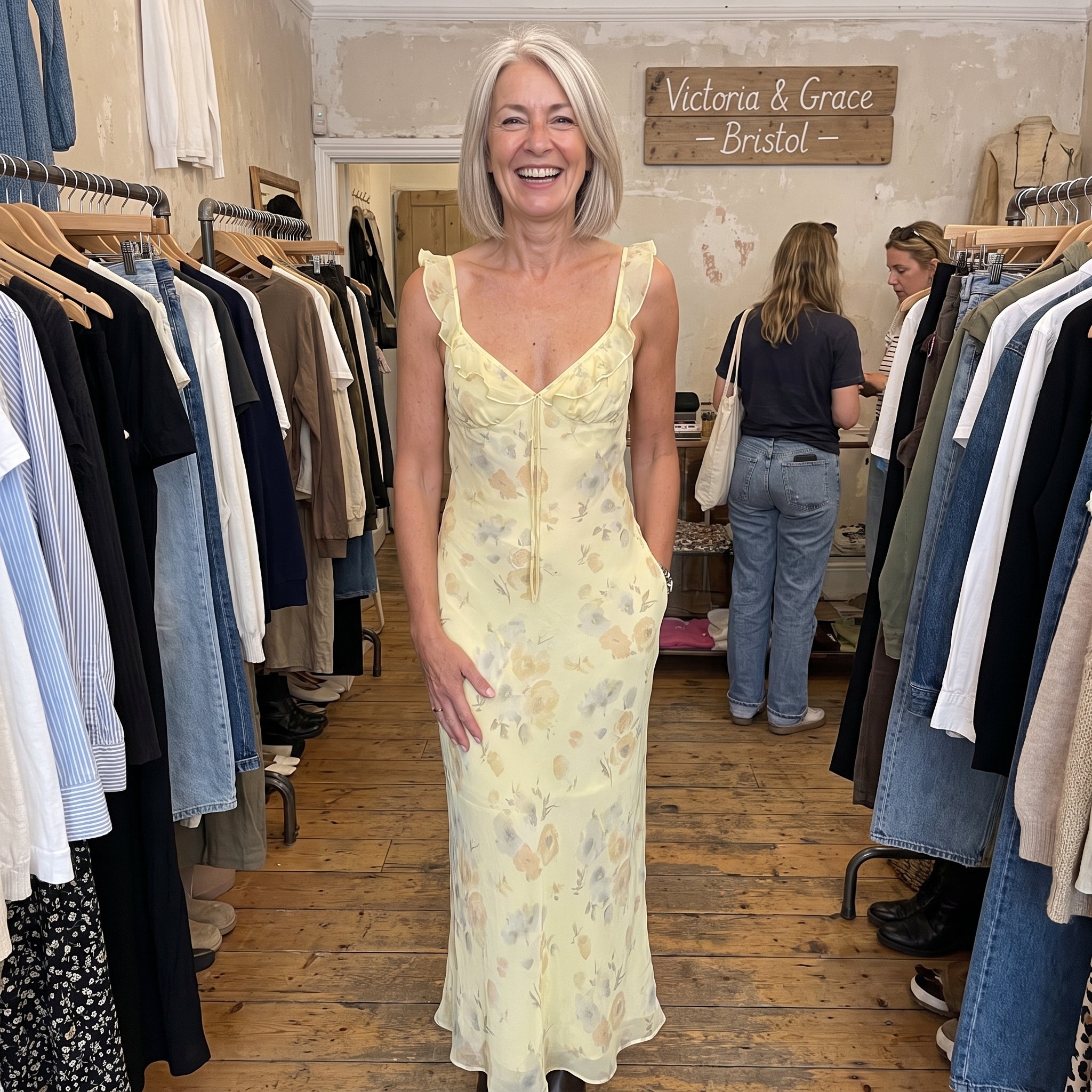 Diane — Floral Maxi Dress
