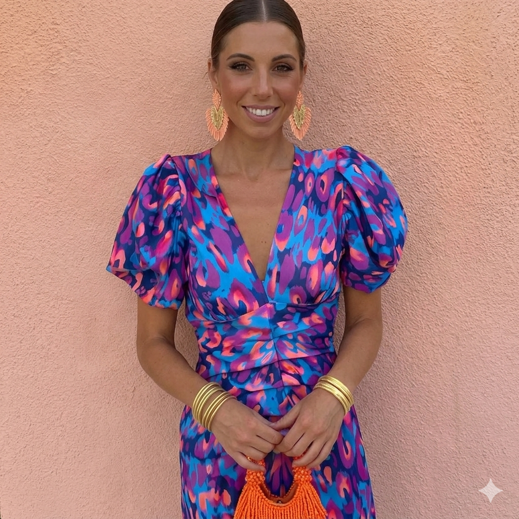 Tora™ - Dress with Pleated Sleeves