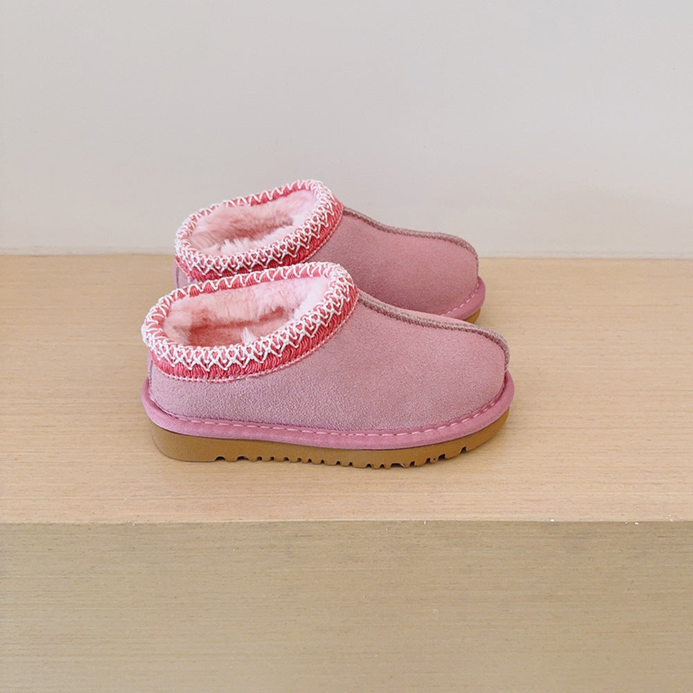 HALO™ - Comfy Fluffy Suede Braided Outdoor Slippers
