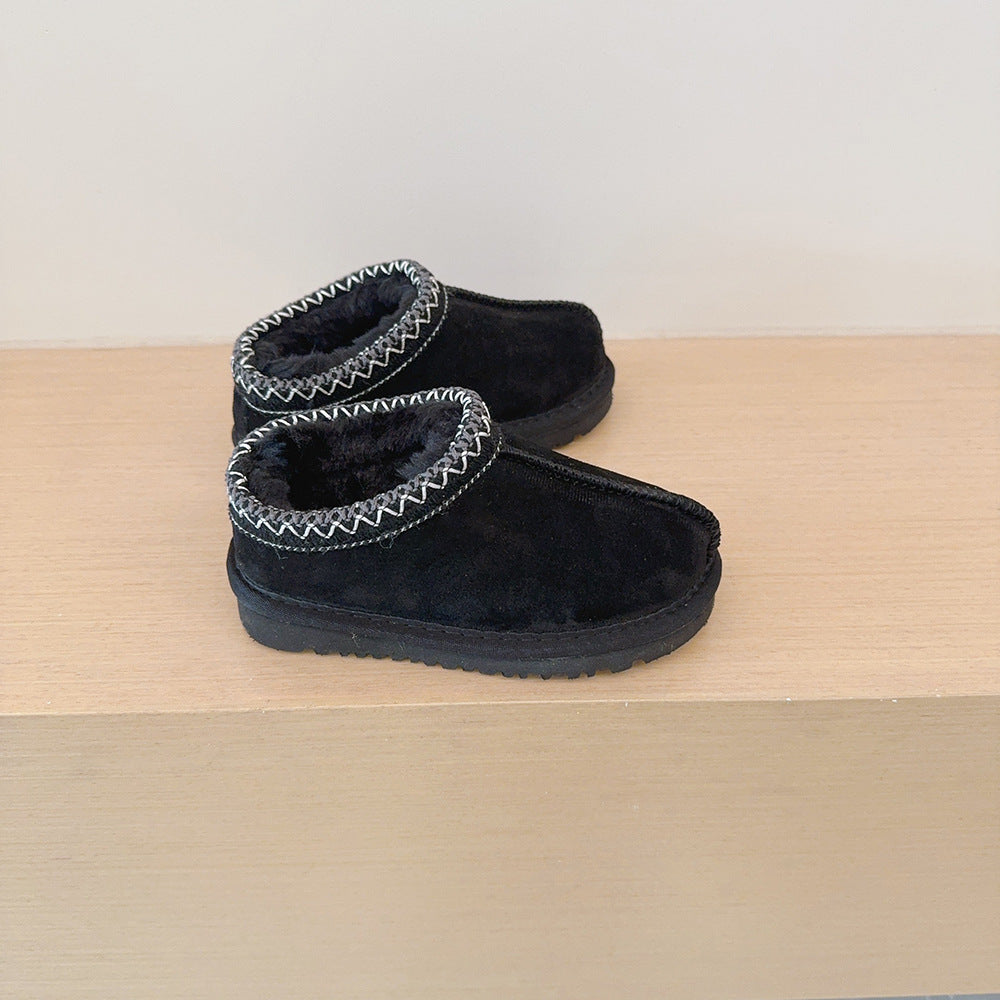 HALO™ - Comfy Fluffy Suede Braided Outdoor Slippers