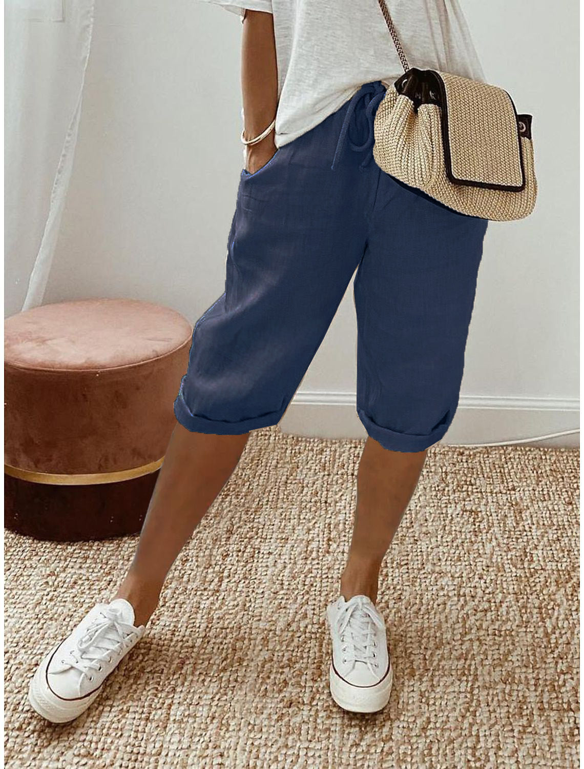 Jose - Casual Capri Trousers