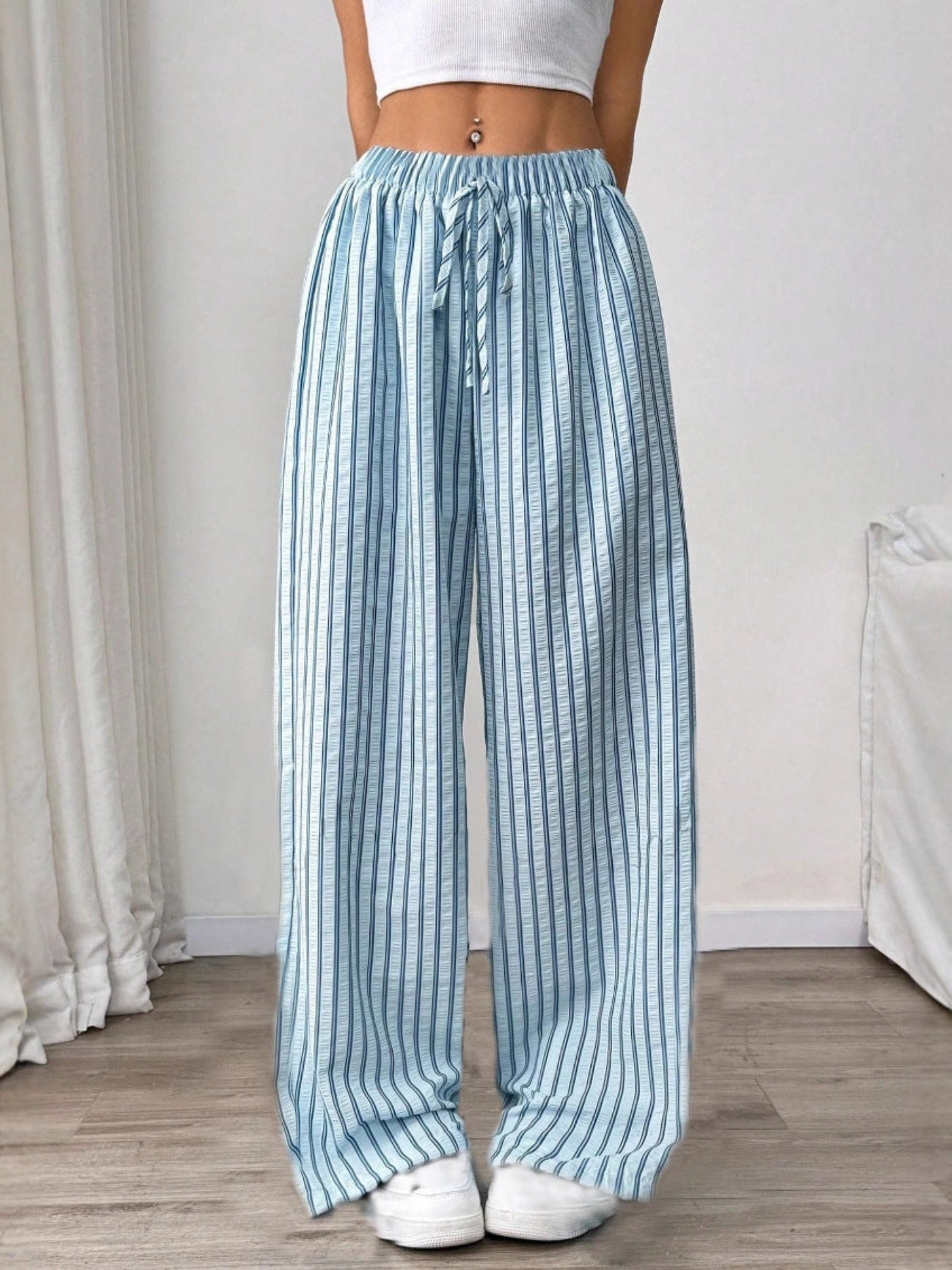 TAITE™ - Simple Summer Striped Relaxed Fit Bottom
