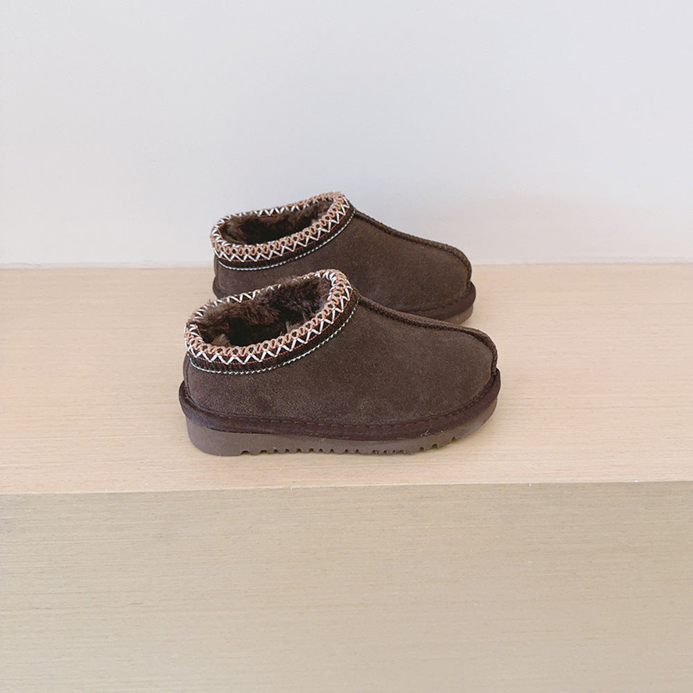 HALO™ - Comfy Fluffy Suede Braided Outdoor Slippers