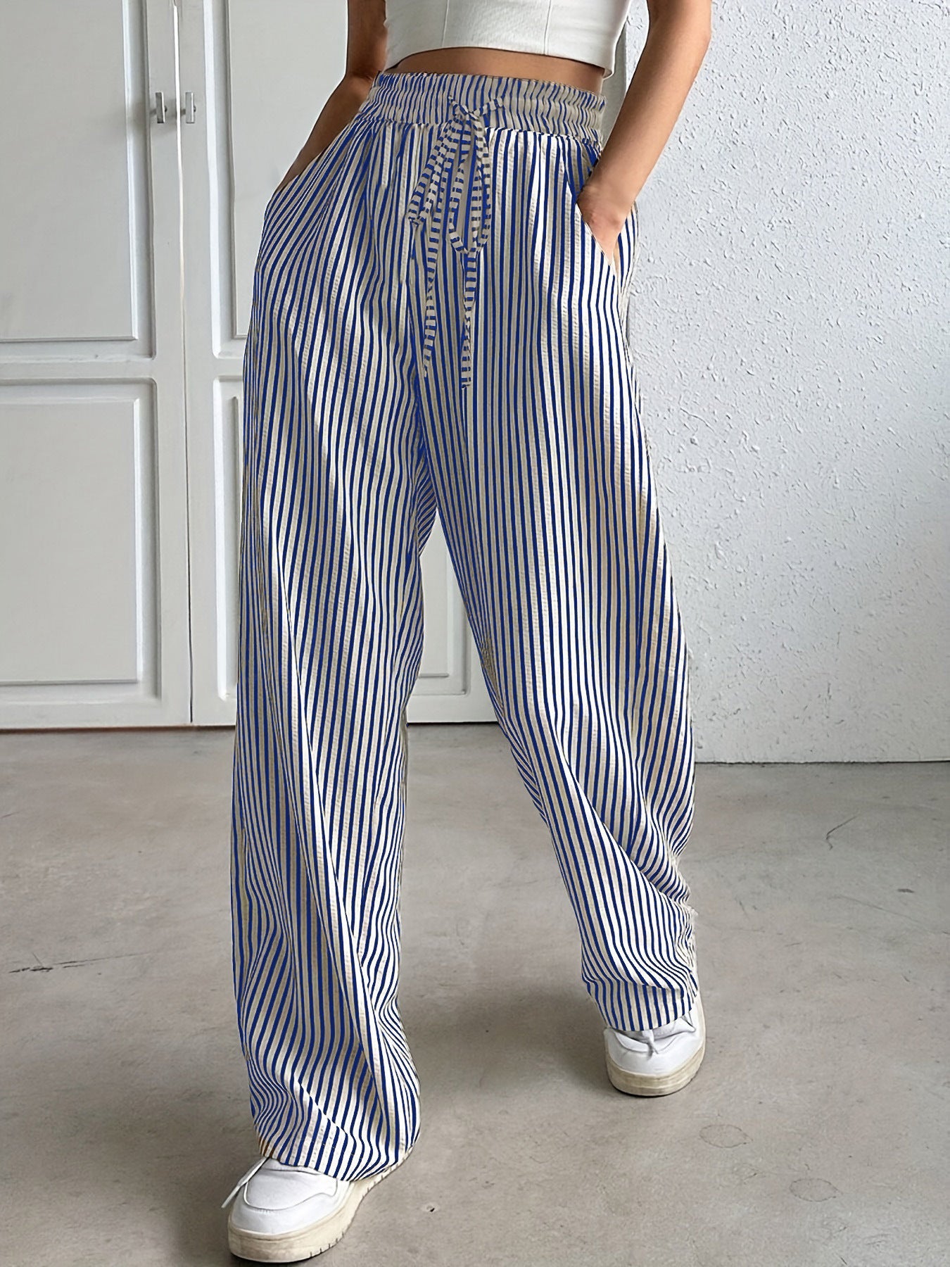 TAITE™ - Simple Summer Striped Relaxed Fit Bottom