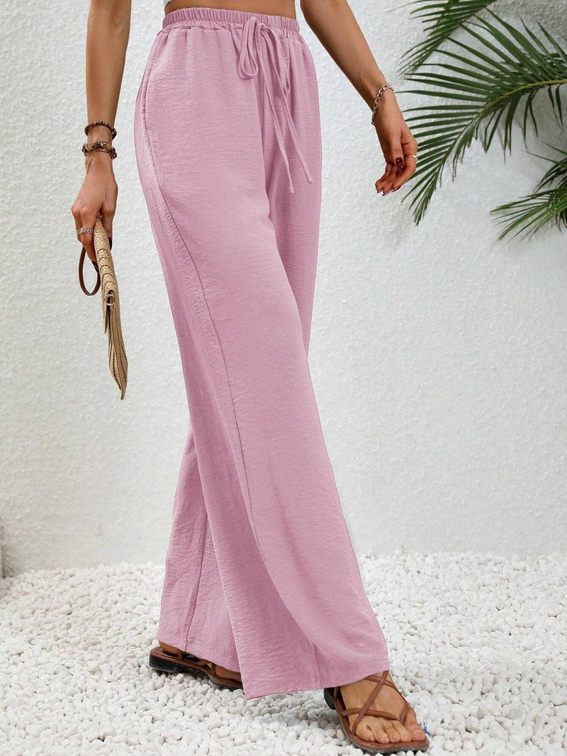 NIKU™ - Casual Wide Leg Drawstring Trousers